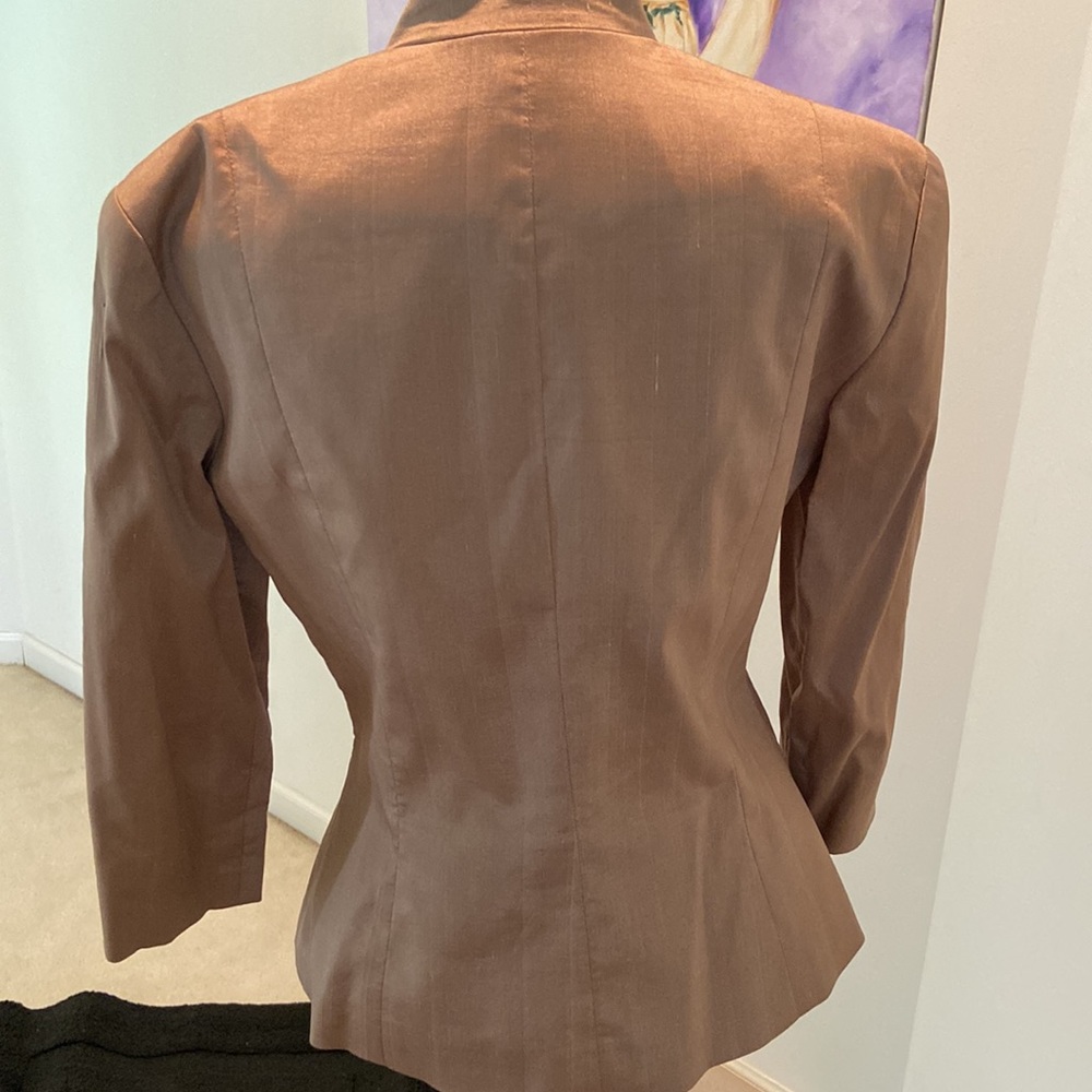 Jenne Mac Silk Cropped Jacket - image 5